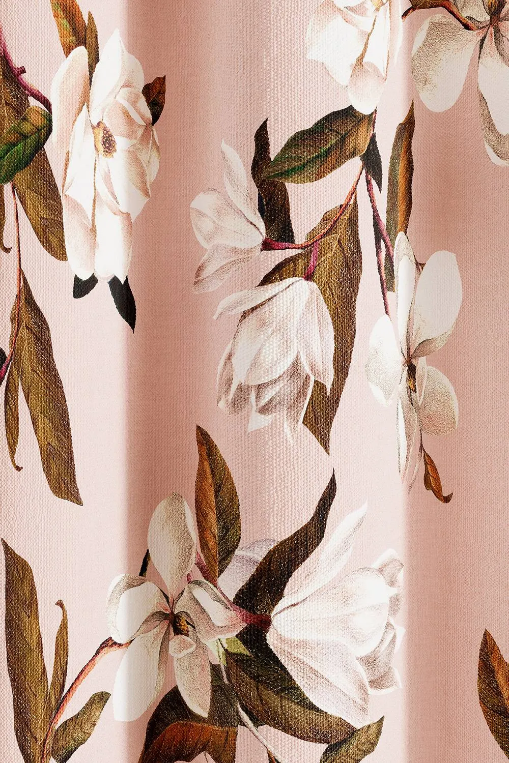 Ted Baker 'Opal Floral' Cotton Lined Curtains in Pink 3