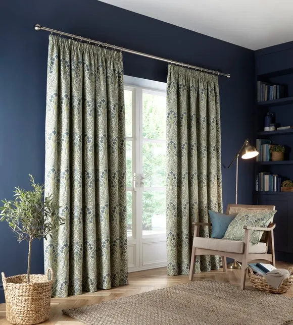 Lucetta Pencil Pleat Curtains (Blackout Available) 1