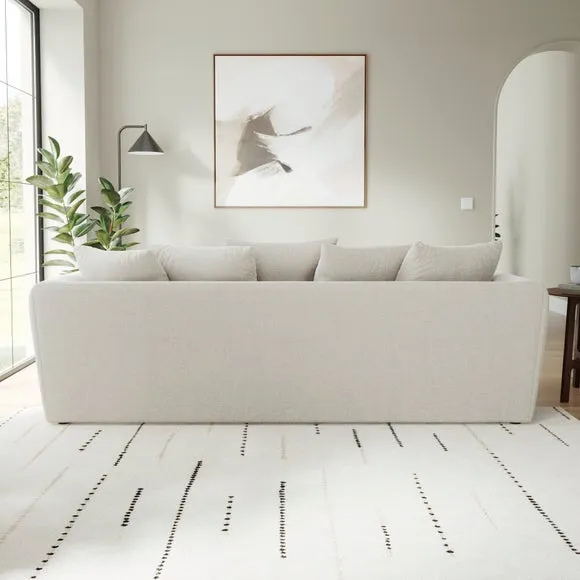 Blake Soft Texture Chenille 4 Seater Sofa 3