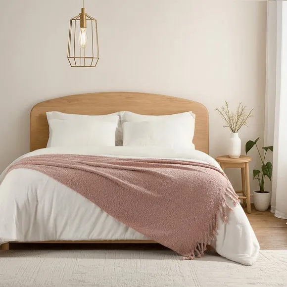 Lillie Boucle Throw Blanket, 130cm x 180cm 6