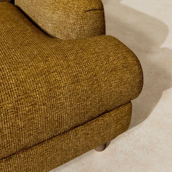 Arthur Waffle Chenille 3 Seater Sofa 2