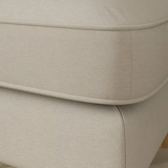 Beatrice II Luna Fabric Footstool 3