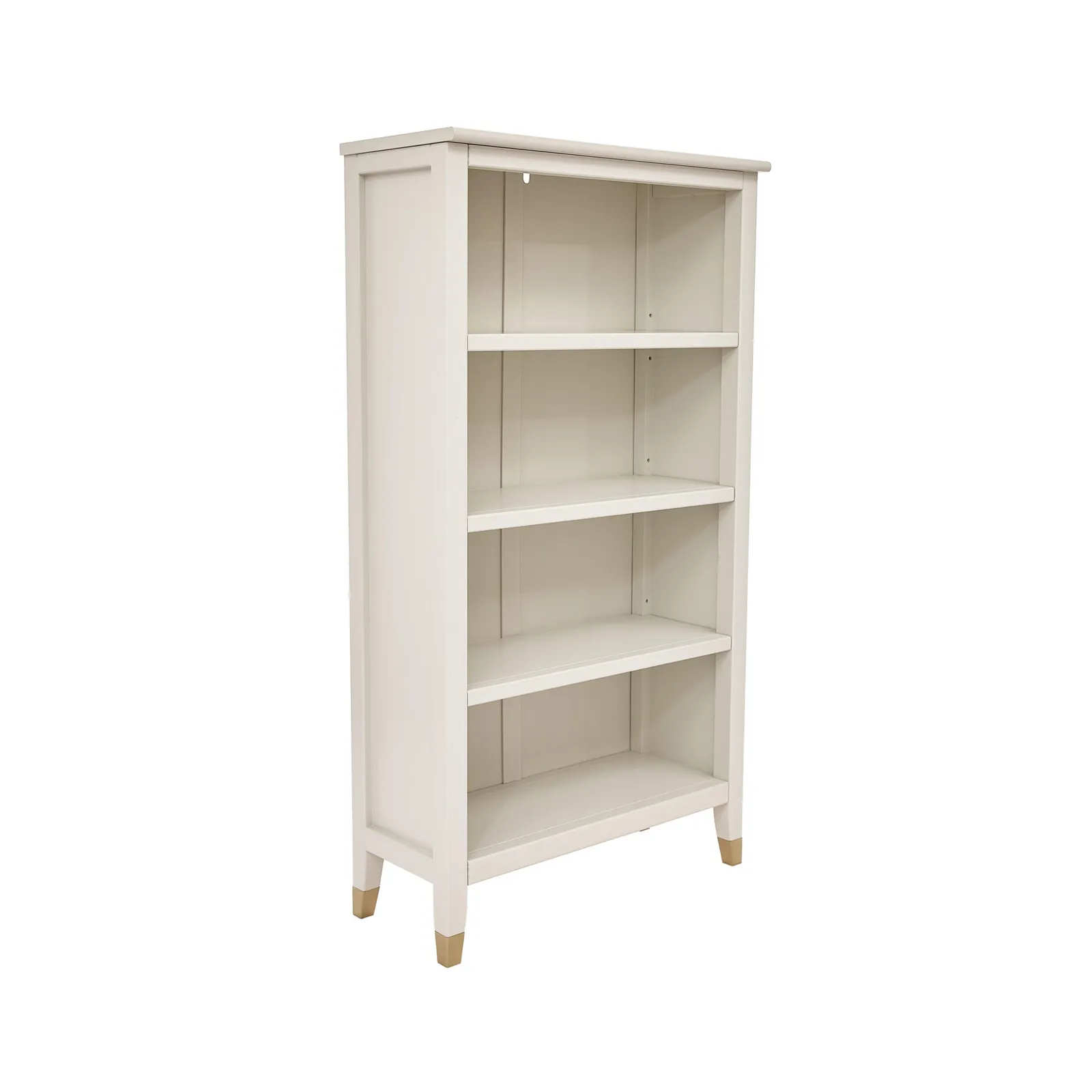 Cabinet Bits Palazzi 4 Tier Bookcase H127 W69 D25cm in Off-White 4