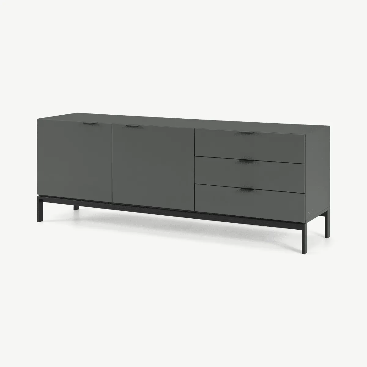 Marcell Wide Sideboard, Grey