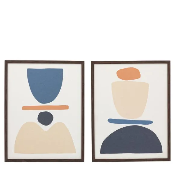 Cedar & Sage Set of 2 Balance Framed Prints 5
