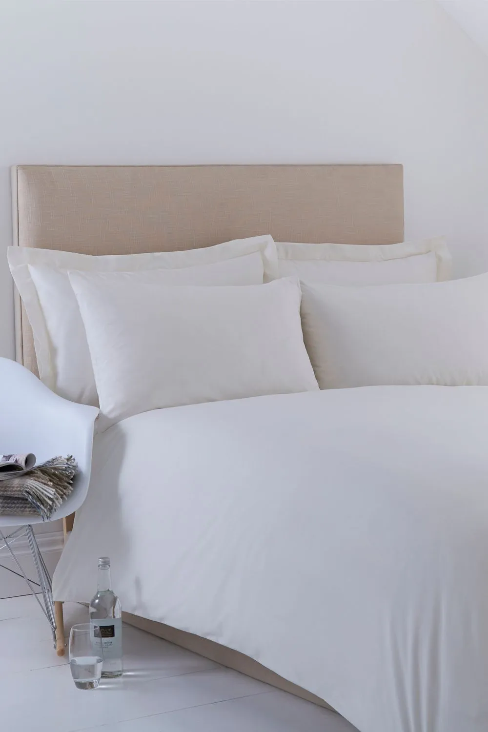 Martex Percale Duvet Cover Set in Ivory