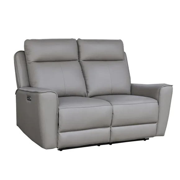 Aspire Elmhurst Leather Power 2 Seater Recliner Sofa 3