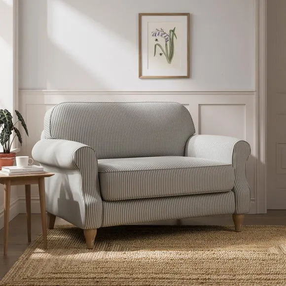 Millie Tiny Stripe Single Snuggle Sofa Bed 2