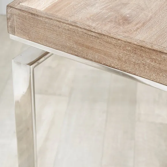 Evelyn Natural Antique Coffee Table 2