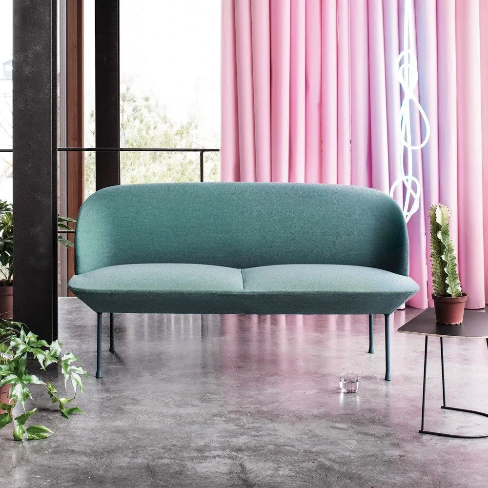Muuto Oslo 2 Seater Sofa Steelcut 160 Grey 4