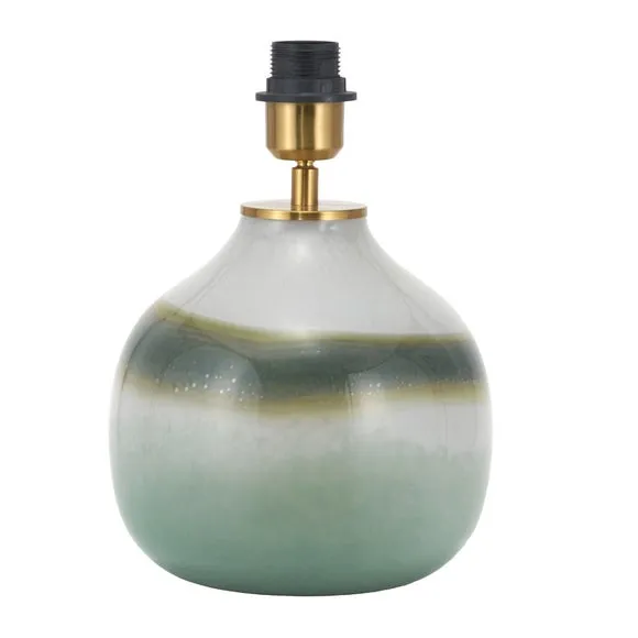 Pacific Lifestyle Juno Ombre Glass Table Lamp with Henry Cylinder Lampshade 6
