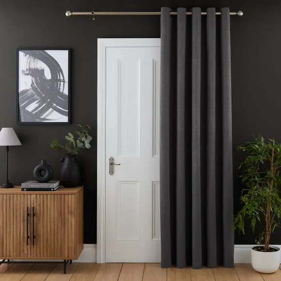 Blake Thermal Eyelet Door Curtain 1