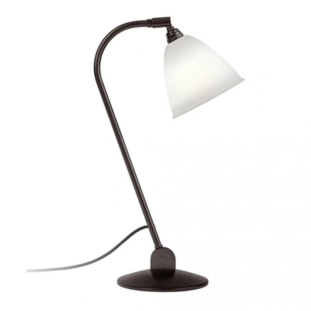 Gubi Bestlite BL2 Table Lamp Black Brass Bone China Shade 2