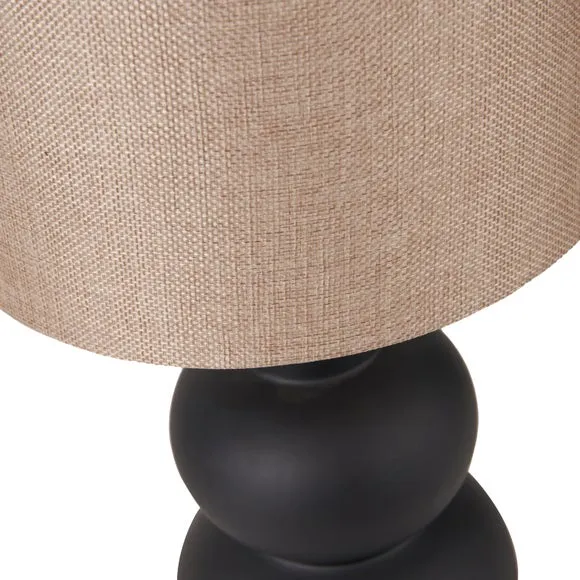 Aaliyah Curved Bottle Ceramic Table Lamp 4