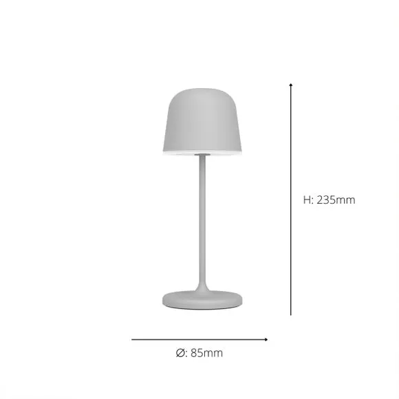 EGLO Mannera Touch Dimmable LED Outdoor Table Lamp 3