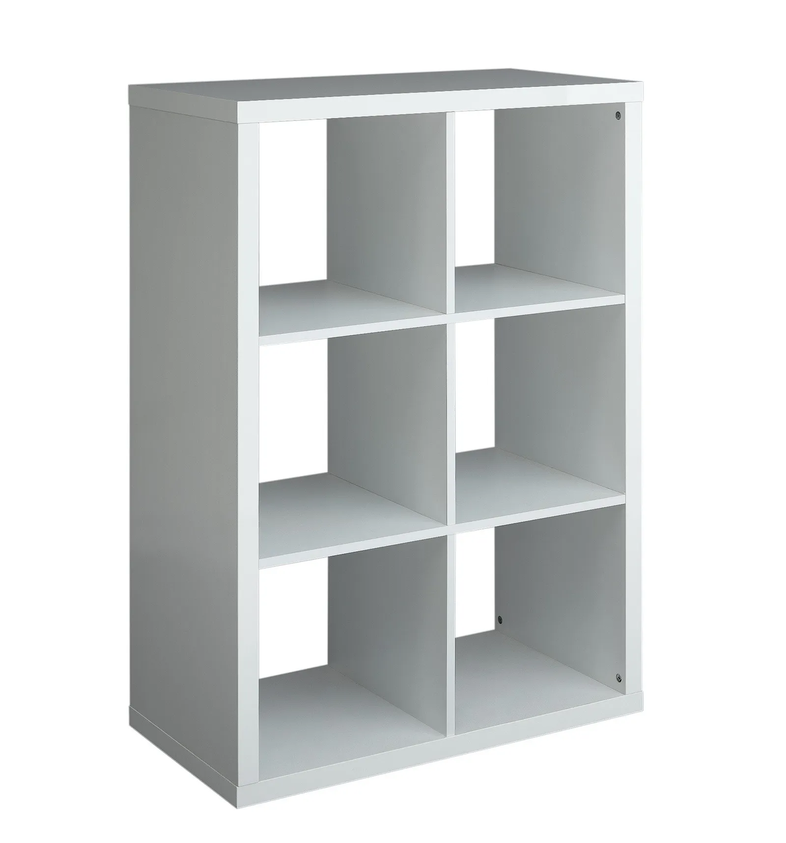Habitat Squares Plus 6 Cube Storage Unit - White Gloss