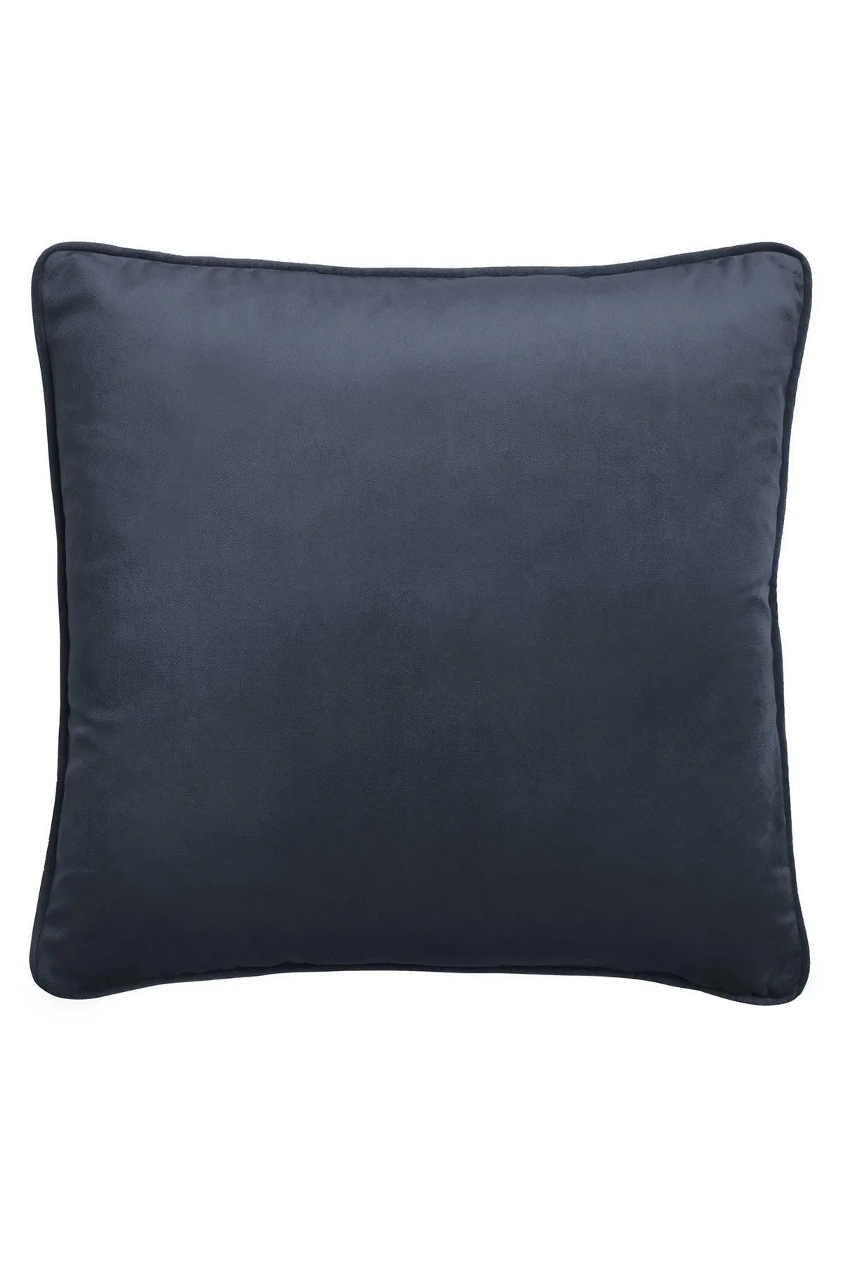 Laurence Llewelyn-Bowen 'Montrose' Luxury Filled Plain Velvet Cushion in Navy 2