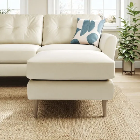 Sven Opulent Velvet Footstool 3