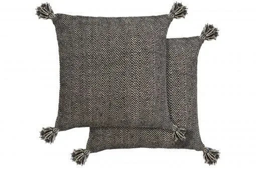 New Edge Blinds Hartley Cushion Cover in Black
