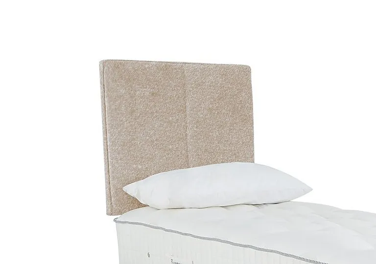 Haig Strutted Headboard - Single - Tweed Cream