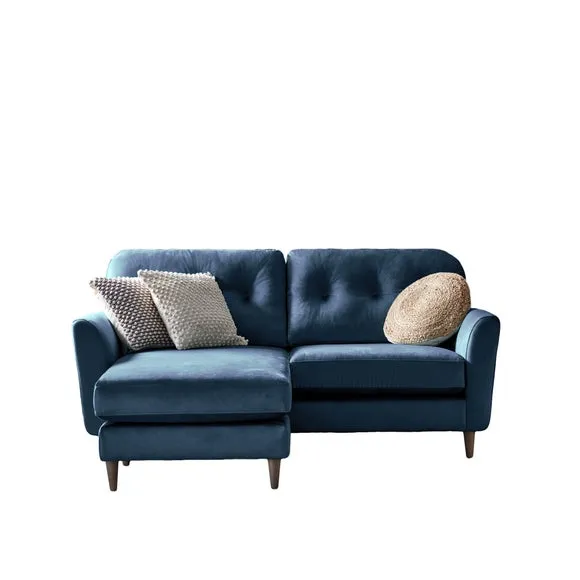 Sven Opulent Velvet Reversible Corner Chaise Sofa 2