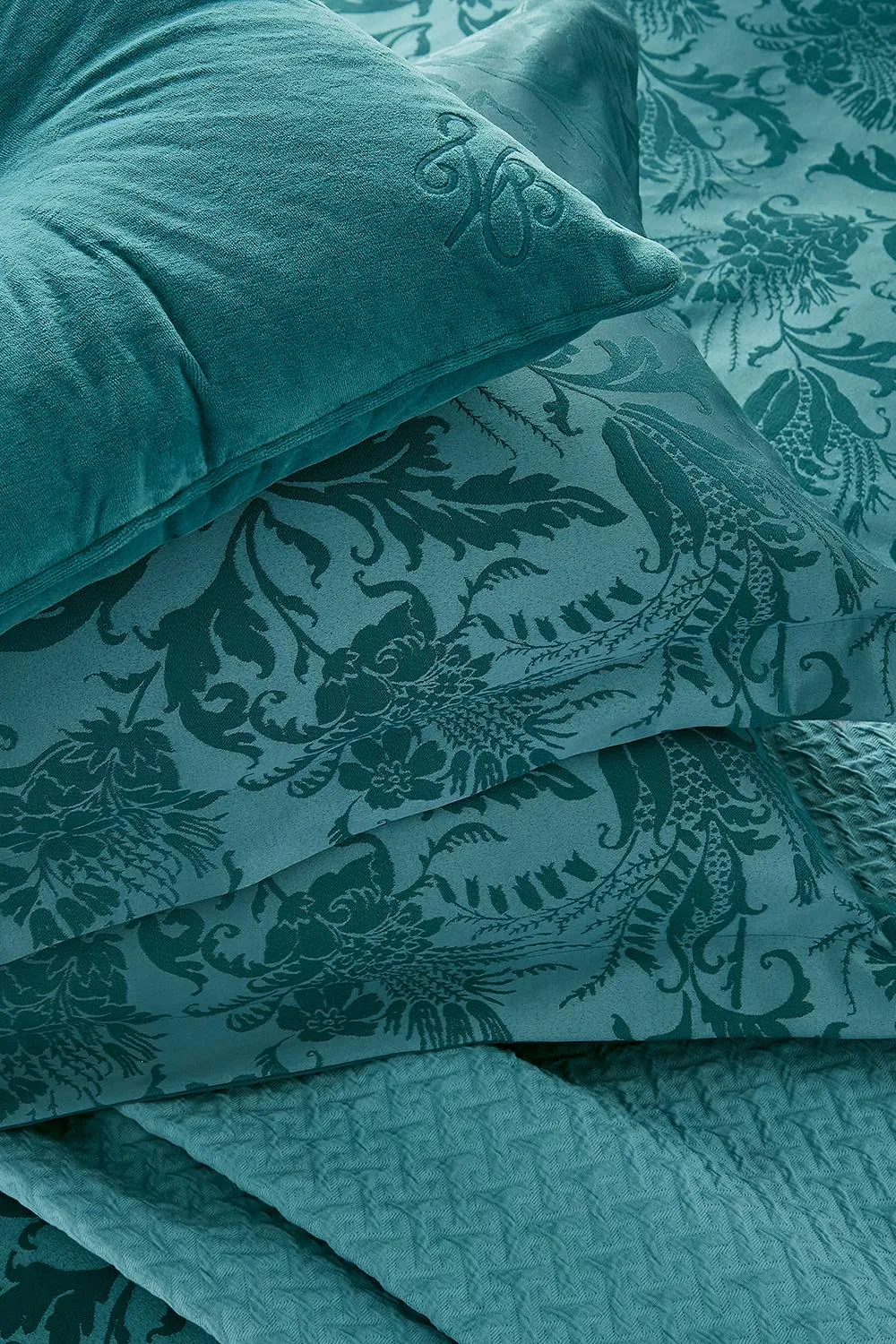 Ted Baker 'Baroque' Cotton Duvet Cover Set in Blue 4