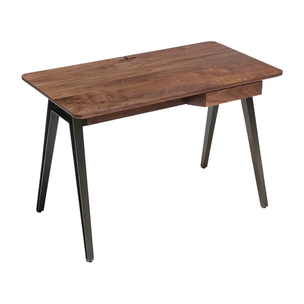 De La Espada Orson Compact Desk Danish Oiled Walnut 2