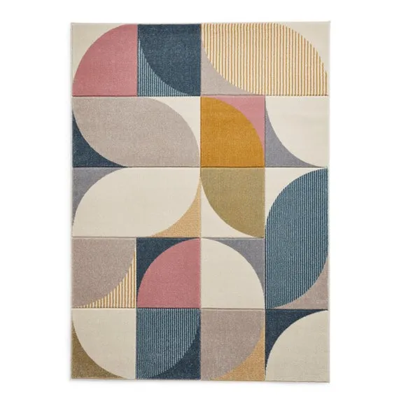 Matrix Geometric Rug 5
