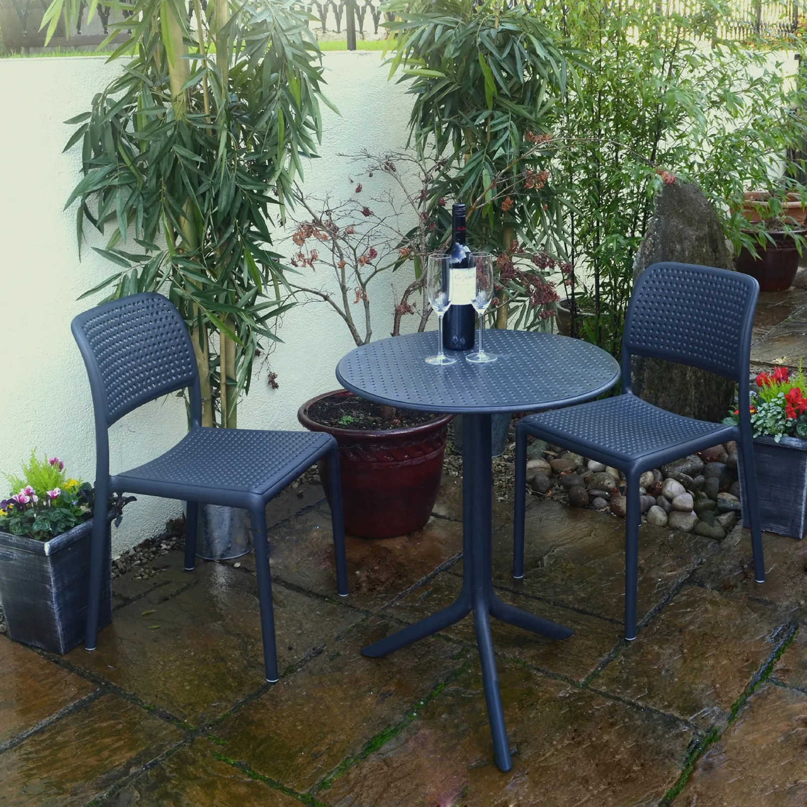 Nardi Step 2 Seater Bistro Set