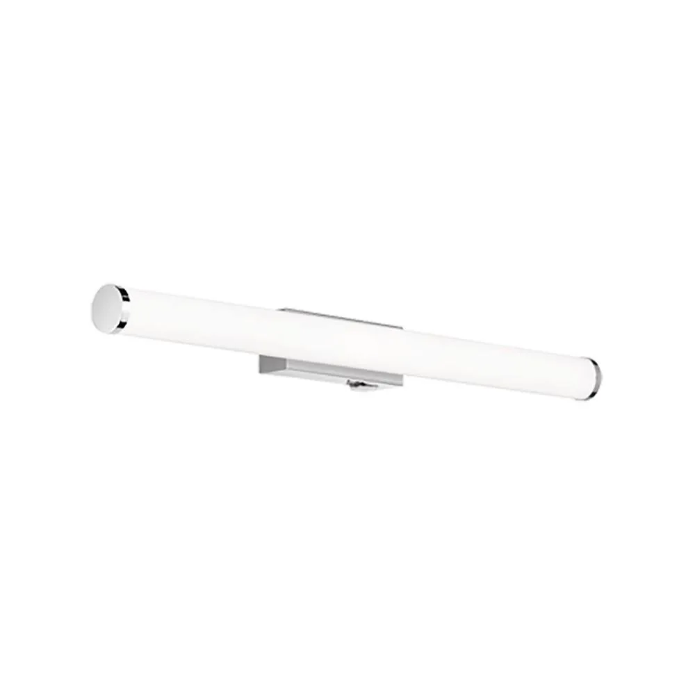 Netlighting Mattimo Modern 60cm Bathroom Wall Lamp Chrome 3000K IP44 UK Stock in Grey
