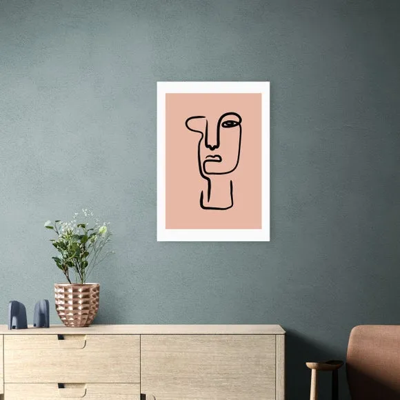 East End Prints Abstract Face Print by Sundry Society 1