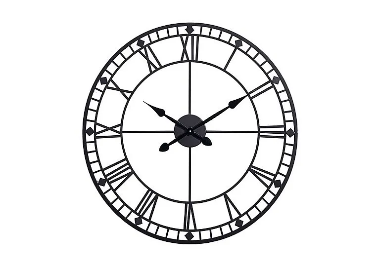 Antique Metal Wall Clock