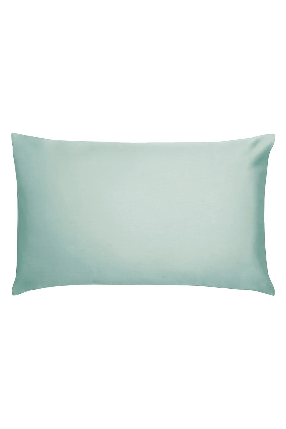 1951 'Luxury 400 Thread Count' Cotton Sateen Large Pillowcase Pair in Green