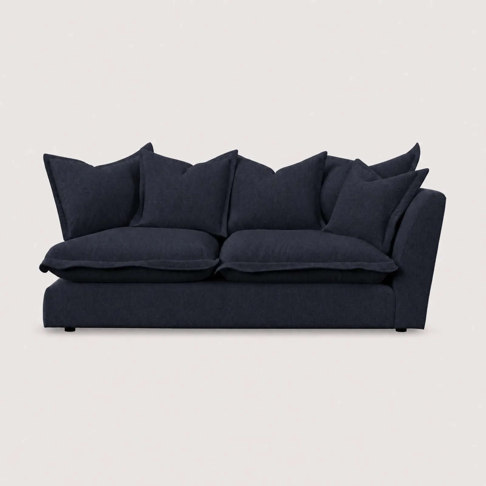 Odyssey 3 Seater With 1 Arm Right Modular Sofa, Navy Fabric | Barker & Stonehouse 1