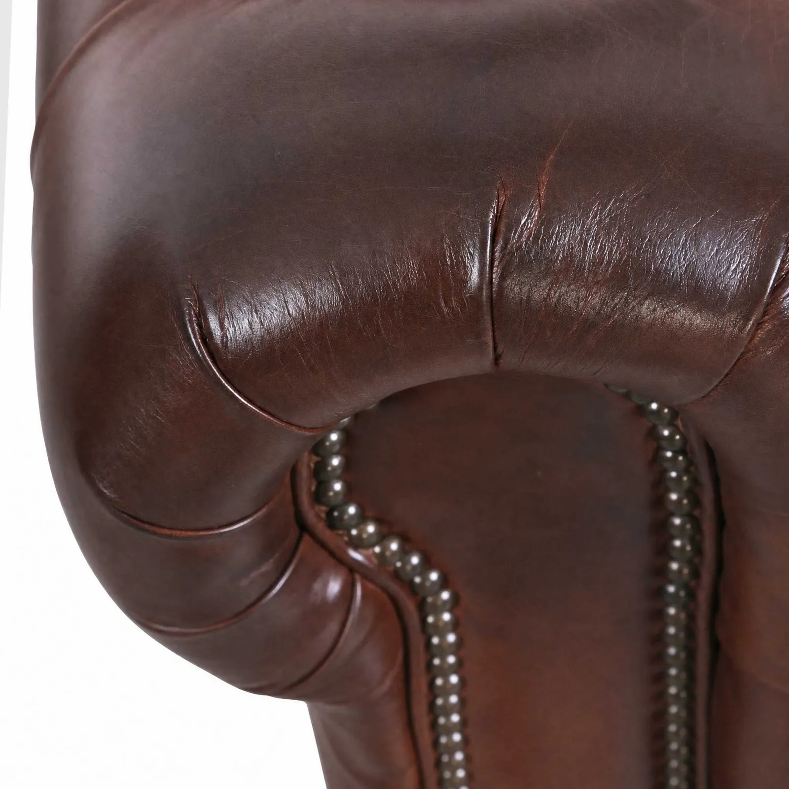 Heyford Armchair, Brown Leather | Barker & Stonehouse 3