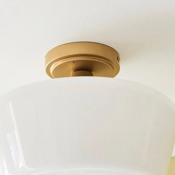 Mondez Bathroom Flush Ceiling Light 3