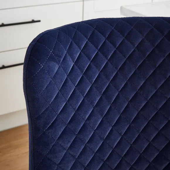 Montreal Counter Height Bar Stool, Velvet 3