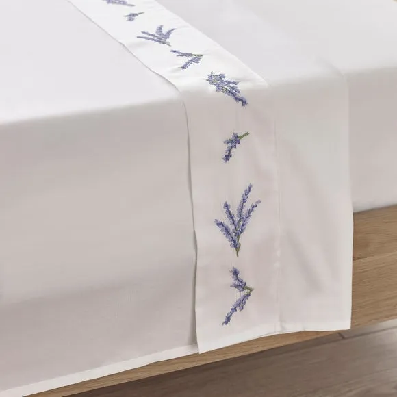 Dorma Ashmore 100% Cotton Flat Sheet