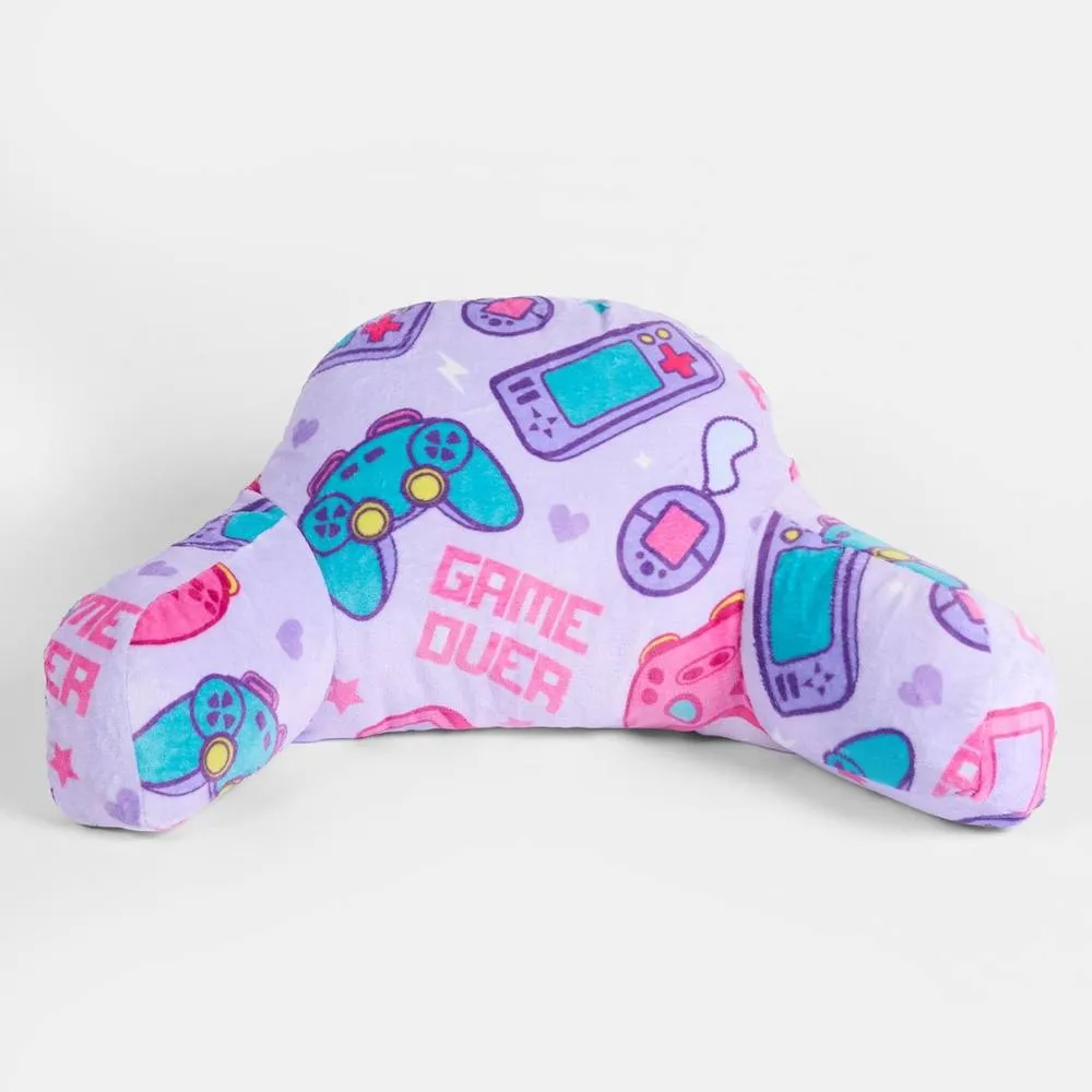 Havendro Lilac Gaming Cushion Bed Pillow Reading Gamer Soft Support