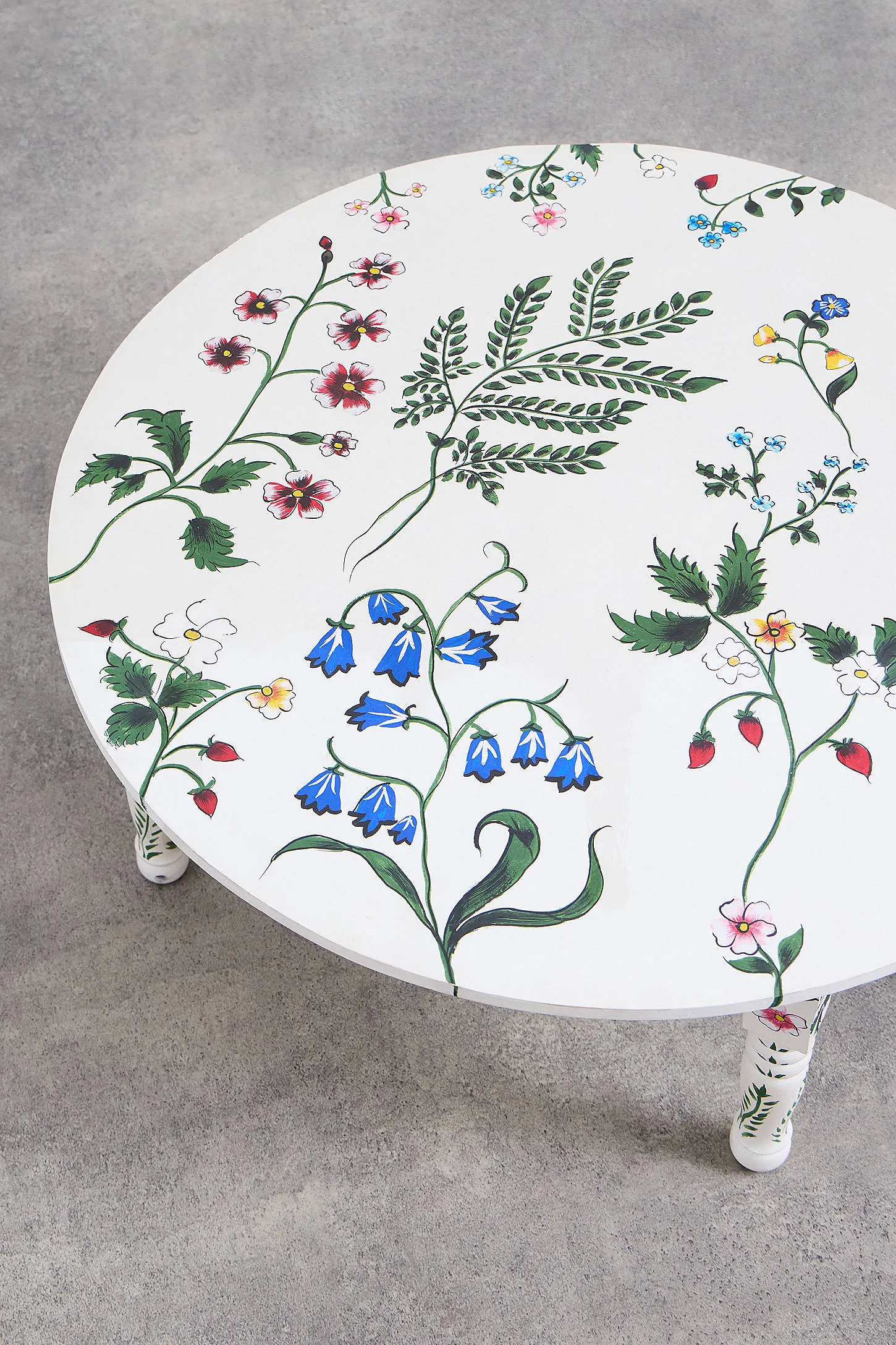 Vintage Floral Coffee Table 5