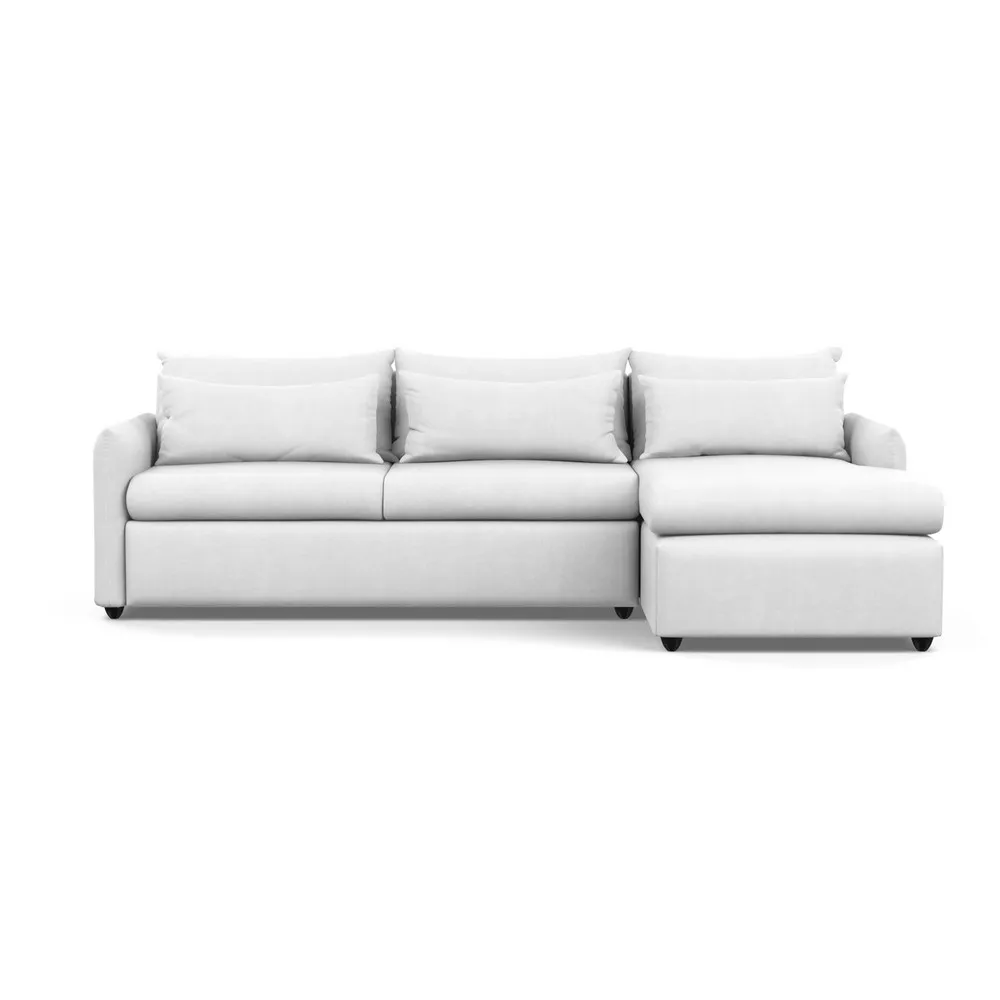 Heal's Pillow Large Right Hand Corner Chaise Capelo Linen-Cotton Snowdrop