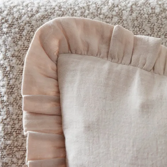 Frilled Gauze Square Cushion 2