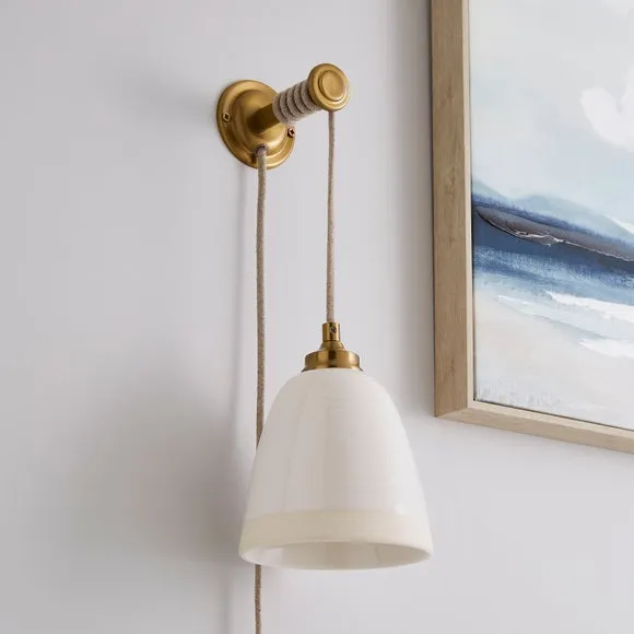 Churchgate Harby Plug In Wall Light 2