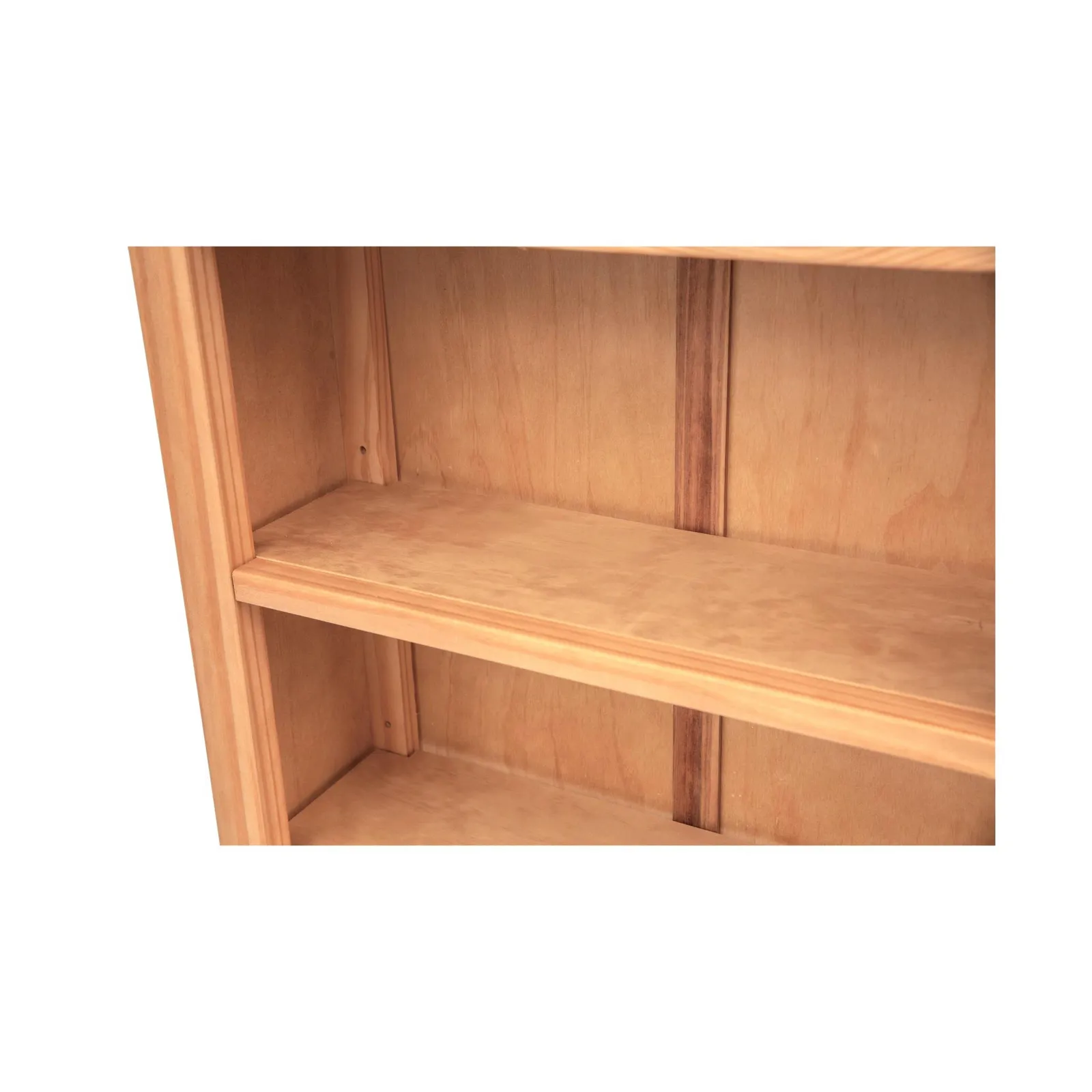 Cabinet Bits Bookcase 120x70x25cm in Light Brown 5