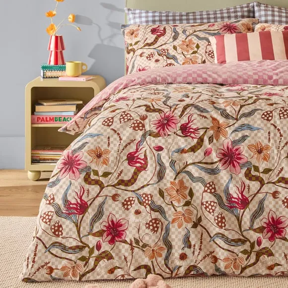 Furn. Juno Polycotton Duvet Cover & Pillowcase Set 4