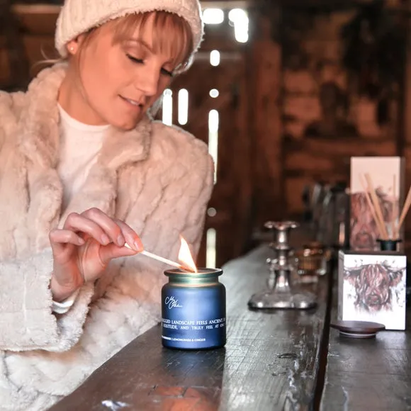 Meg Hawkins The Hebrides Highland Cow Soy Candle 2