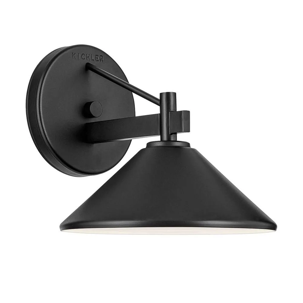 Netlighting Ripley Small Wall Lantern Black IP44