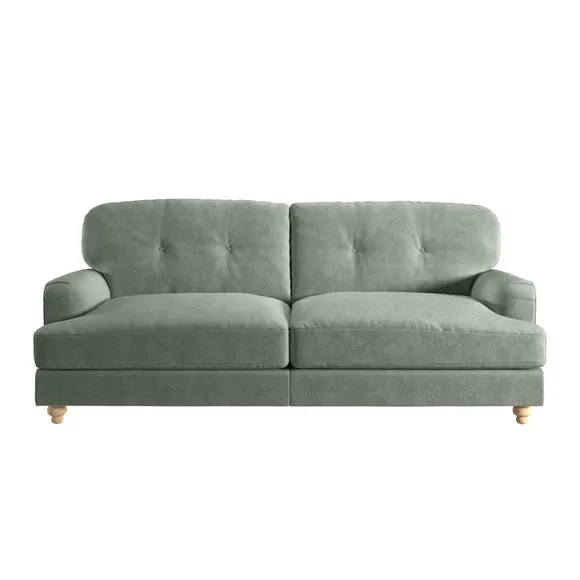 Martha Vintage Velvet 3 Seater Sofa 2
