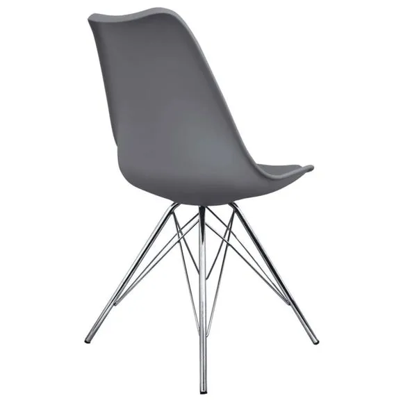 Fusion Living Soho Plastic Dining Chair 5