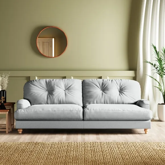 Martha Vintage Velvet 4 Seater Sofa 1